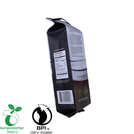 Fabricante Ziplock biodegradable de fuelle lateral reutilizable de China