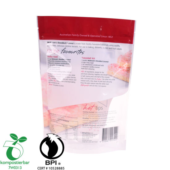 Sello de calor Compostable Bag Maicena Fabricante de China