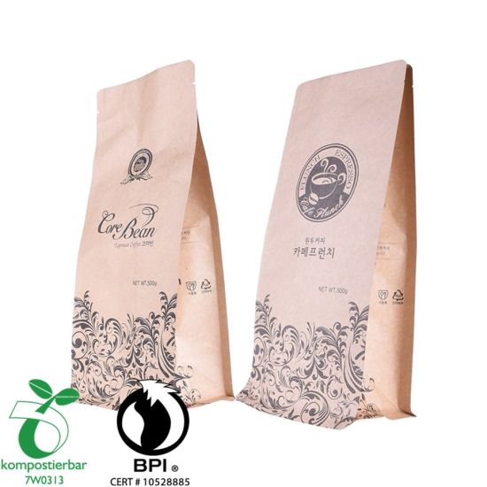 Proveedor reciclable de maní de embalaje biodegradable de fondo redondo en China