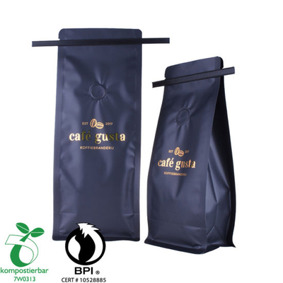 Fabricante de bolsas de café de fondo plano de 1 kg de grado alimenticio en China