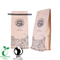 Proveedor de bolsas de papel Eco Craft con fondo cuadrado y sellado térmico en China
