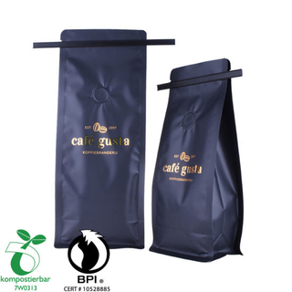Bolsa de café orgánico biodegradable de grado alimenticio al por mayor en China
