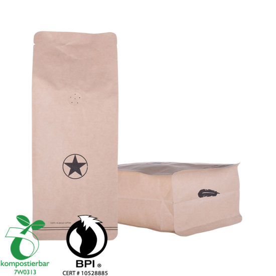 Impresión en huecograbado Colorido fondo redondo 100% bolsa compostable al por mayor en China