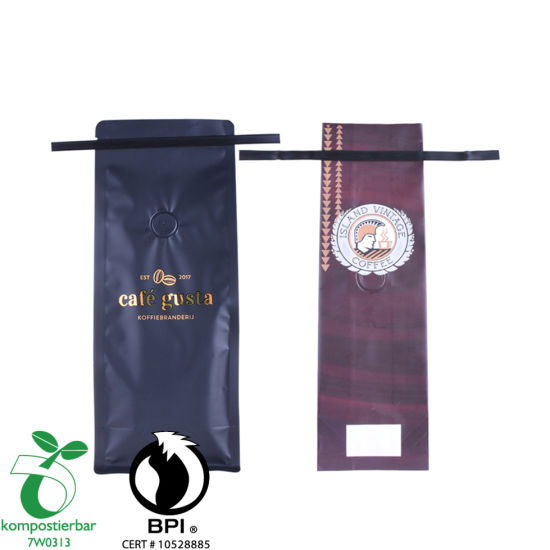 Fábrica de compostaje de residuos de fuelle lateral de material laminado de China