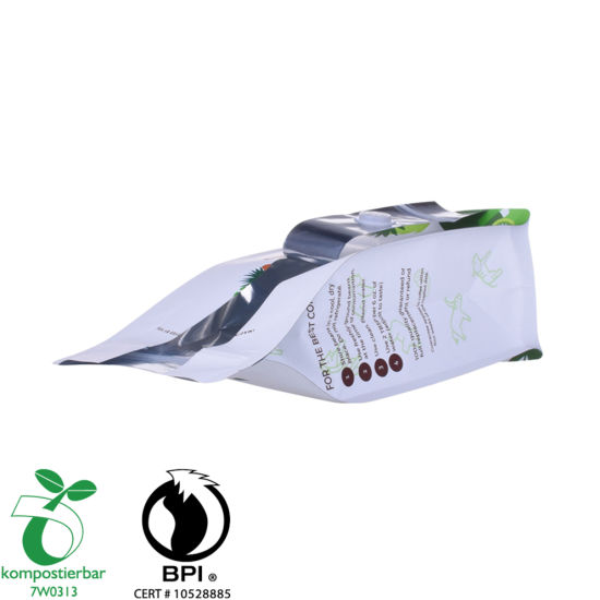 Eco Square Bottom Biodegradable Food Pouch Factory China