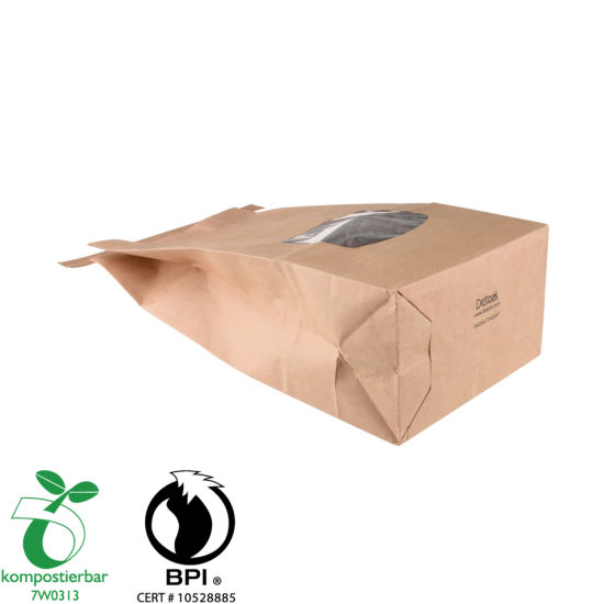 Reciclar fábrica de bolsas biodegradables de fondo redondo en China
