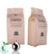 Inventario forrado de papel de embalaje cuadrado Kraft de fondo para el fabricante de té de China