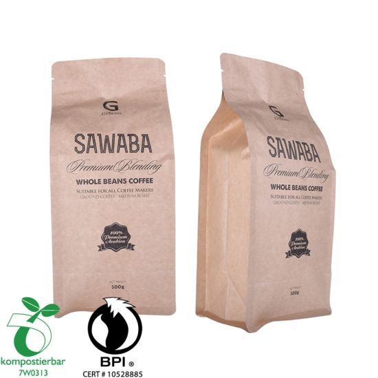Inventario forrado de papel de embalaje cuadrado Kraft de fondo para el fabricante de té de China