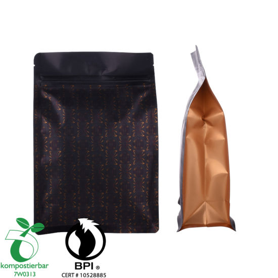 Material laminado Doypack Fábrica de bolsas de plástico de almidón de maíz en China