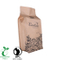 Bolsa de café Kraft forrada con lámina de inventario con válvula Fabricante China