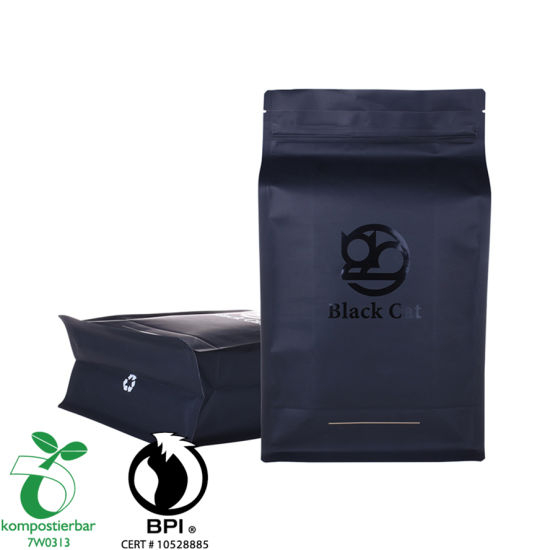 Fábrica biodegradable al por mayor de la bolsa de plástico transparente de China