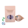 Bolsas de embalaje de alimentos de impresión personalizada Bolsa de papel biodegradable de almidón de maíz Bolsa de papel reciclable 100% Fsc