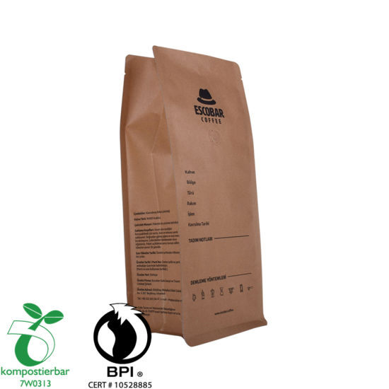Fabricante reutilizable de bolsas de alimentos biodegradables de fondo redondo en China