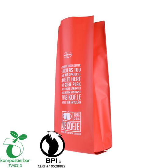 Fábrica de almidón de maíz biodegradable de refuerzo lateral reciclable de China