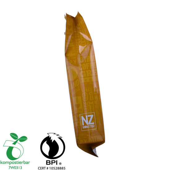 Fabricante de bolsas de polietileno biodegradable de refuerzo lateral lateral reutilizable de China