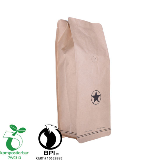 Fábrica de envasado de bolsas biodegradables de fondo redondo y cierre hermético Ziplock en China