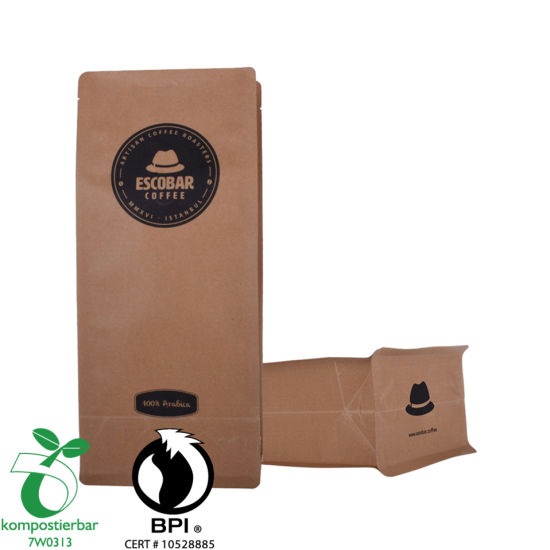 Envases biodegradables de fondo redondo Ziplock resellables al por mayor en China