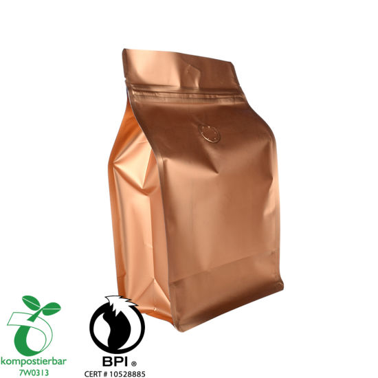 Bolsa biodegradable inferior de Eco Box para la fábrica de verduras de China