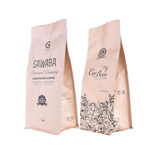 Bolsas de embalaje compostables ecológicas reciclan bolsa de café biodergradable