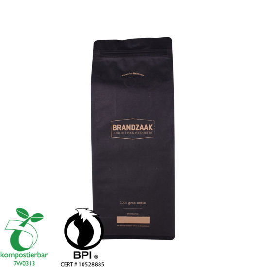 Envasado compostable de fondo plano de grado alimenticio al por mayor en China