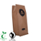 Fábrica de bolsas de periódico biodegradables de fondo cuadrado Ziplock en China