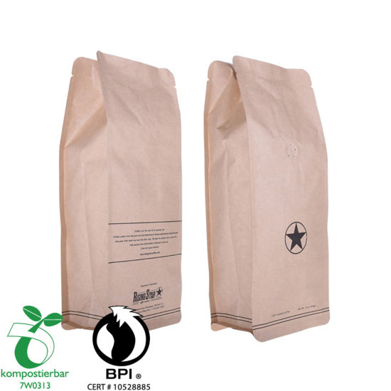 Eco Square Bottom Biodegradable Food Pouch Factory China
