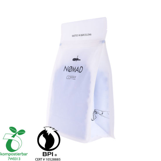 Fabricante de envases de café instantáneo compostable forrado con lámina de inventario en China