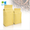 Bolsa de café biodegradable con cremallera de papel Kraft compostable de 1 kg