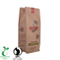 Food Ziplock PLA Gusset Coffee Packing Bag Fabricante China