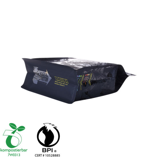 Ziplock Doypack resellable, bolsa de plástico biodegradable, fábrica de maicena de China