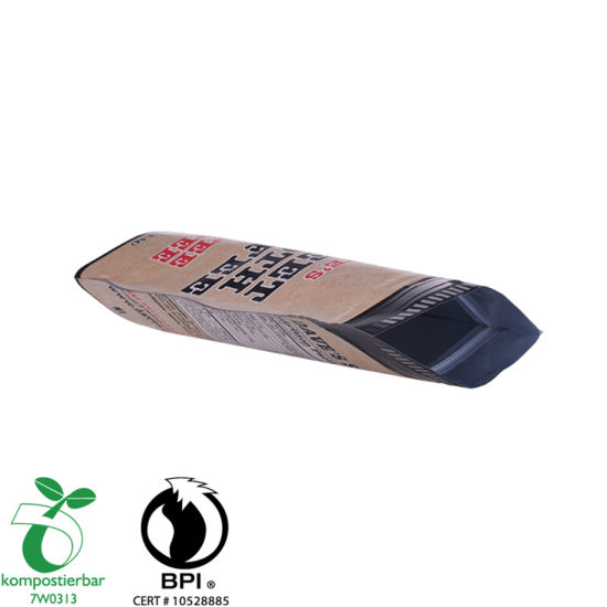 Eco Friendly PLA y Pbat Coffee Bag con proveedor de diseño en China
