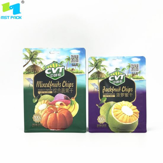 Bolsas de embalaje de alimentos compostables 100% biodegradables Bolsas de cremallera impresas personalizadas Bolsas de frutas