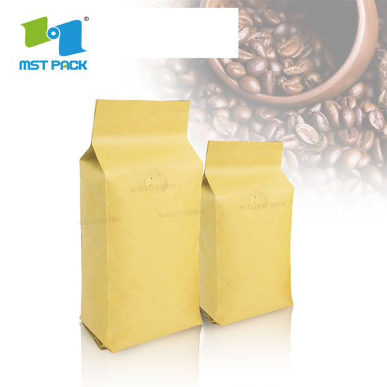Calidad de gama alta Precio de fábrica Ecológico Grado alimenticio 8 oz Impreso personalizado Mylar Foil 12 oz Bolsa de café con cremallera de válvula