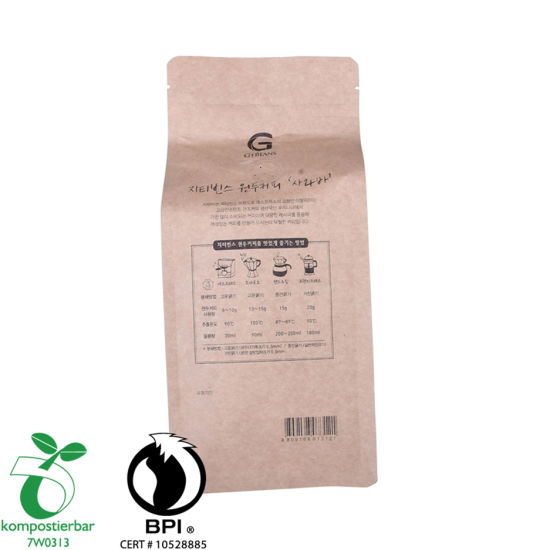 Fabricante de bolsas de té de papel vacío degradable renovable de China