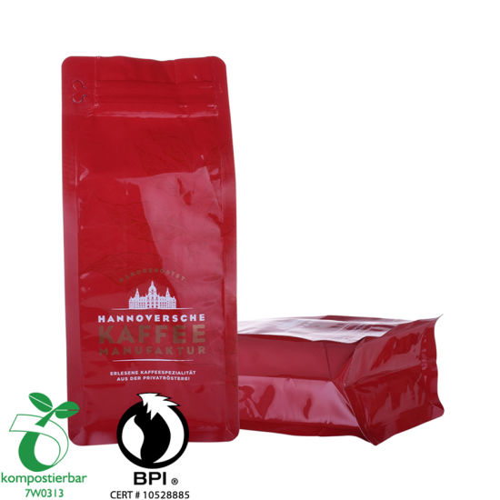 Fábrica biodegradable al por mayor de la bolsa de plástico transparente de China