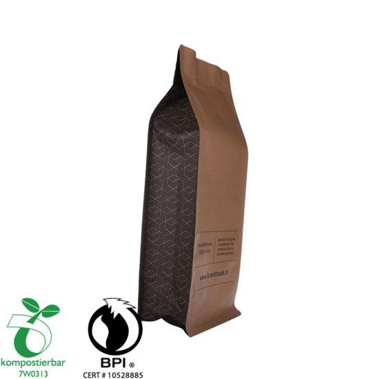 Cremallera Doypack Side Gusset Coffee Bag con válvula Fabricante China