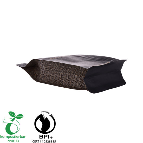 Envasado compostable de fondo plano de grado alimenticio al por mayor en China