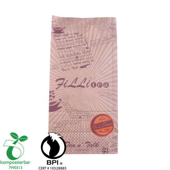 Eco Square Bottom Bio Compost Packaging Bag al por mayor en China