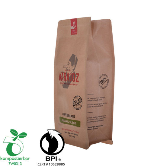 Envases biodegradables de fondo redondo Ziplock resellables al por mayor en China