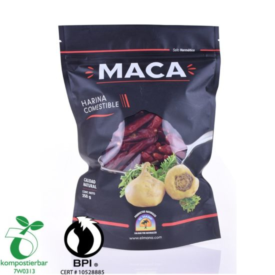 Impresión en huecograbado Colorido Doypack Biodegradable Mylar Bag Fabricante en China