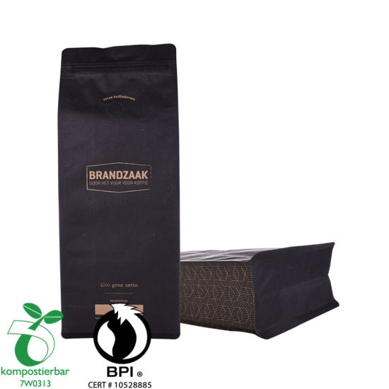 Proveedor reciclable de maní de embalaje biodegradable de fondo redondo en China