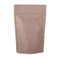 Bolsas de café impresas en papel Kraft compostable de 250 g 8 oz