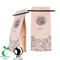 Fábrica de bolsas de periódico biodegradables de fondo cuadrado Ziplock en China