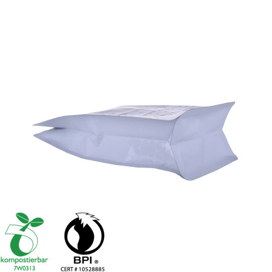 Reciclar fábrica de fabricantes de bolsas biodegradables de fondo redondo en China