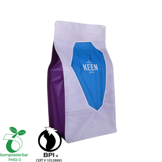 Fábrica de sacos de plástico con fondo plano ecológico de China